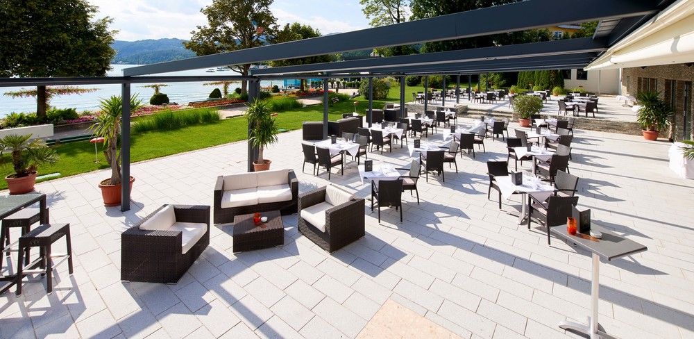 Palmenterrasse im Parkhotel Poertschach